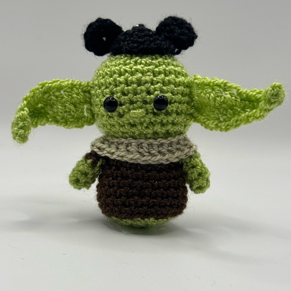 Baby Yoda keychain Crochet Plush